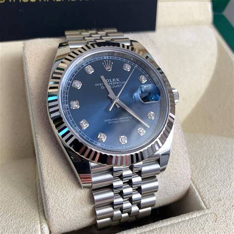 rolex 126334 usato|rolex datejust quadrante blu.